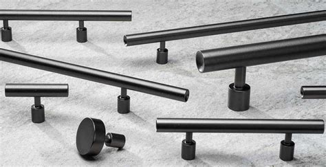 Black Stainless Steel Series Cabinet & Drawer Hardware